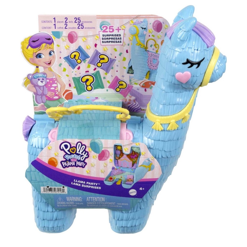 Polly Pocket Pajama Party Lama Party